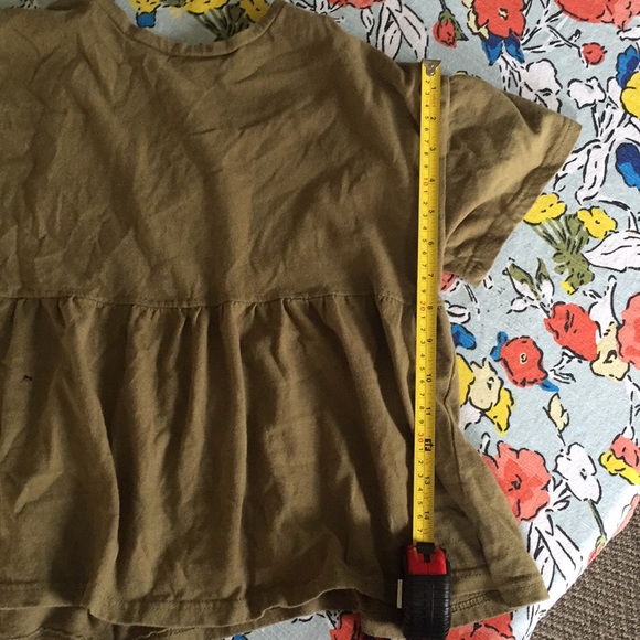 Ready for spring? 🌿 Olive babydoll swing shirt - Picture 4 of 5